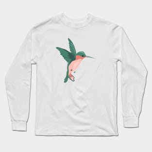 Сute hummingbird Long Sleeve T-Shirt